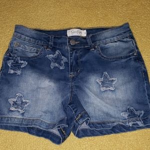 Jessica Simpson girls denim shorts